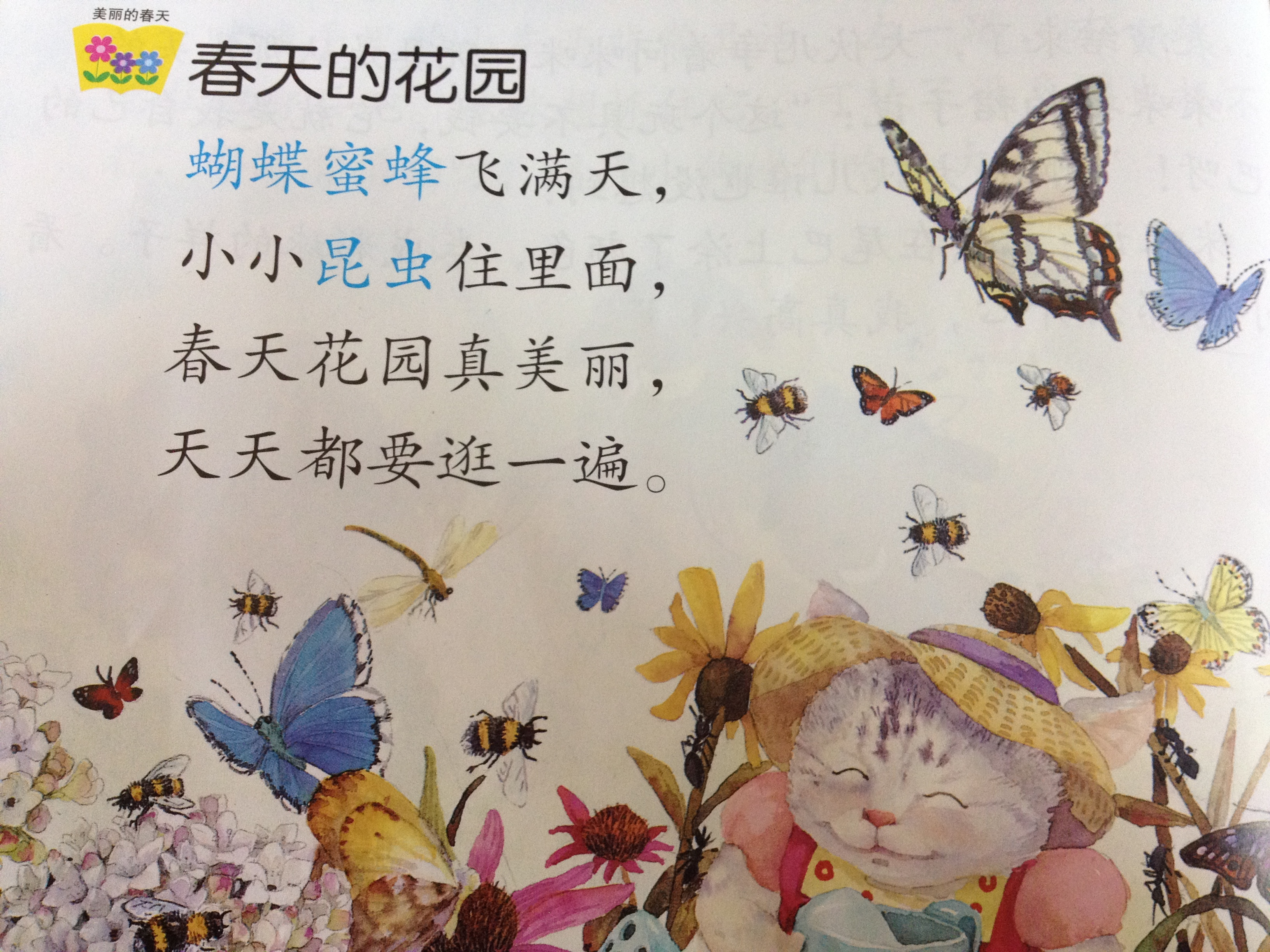 儿歌:春天的花园